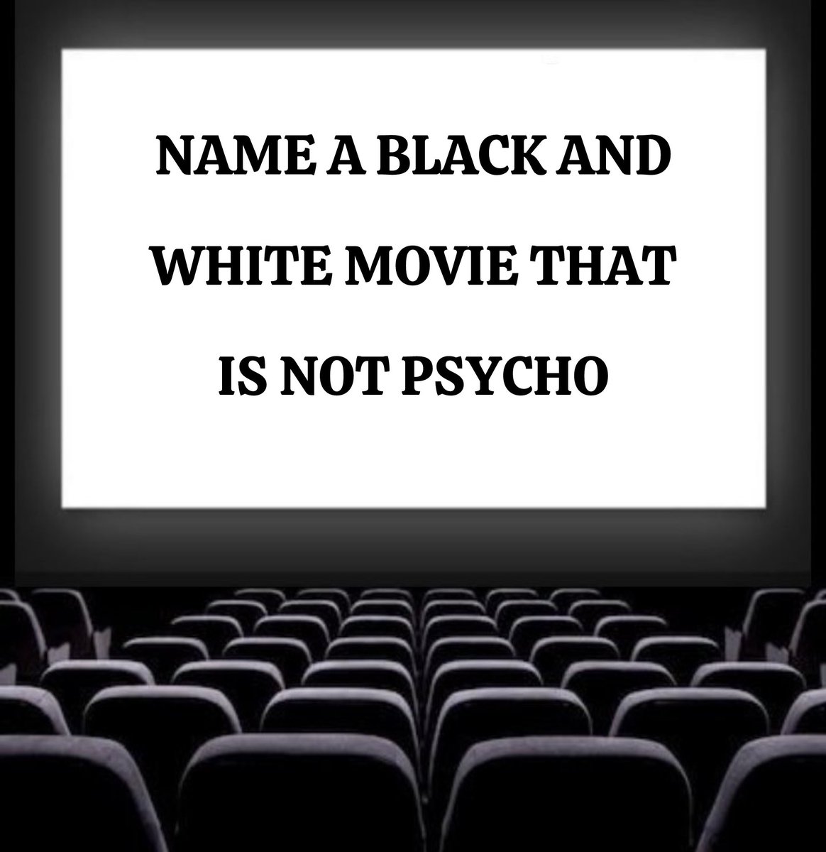 creepydotorg's tweet image. Name a black and white classic that isn’t Psycho.