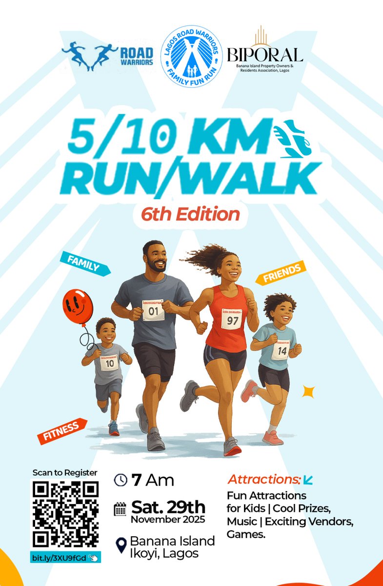 tusheloho's tweet photo. The Road Warriors Family Fun Run is a fortnight away and you can join us.

Register today: https://t.co/ydN6bz9cIj

@runnersworld @adidasrunning @ffwdgroup https://t.co/hLbhbDWAFg