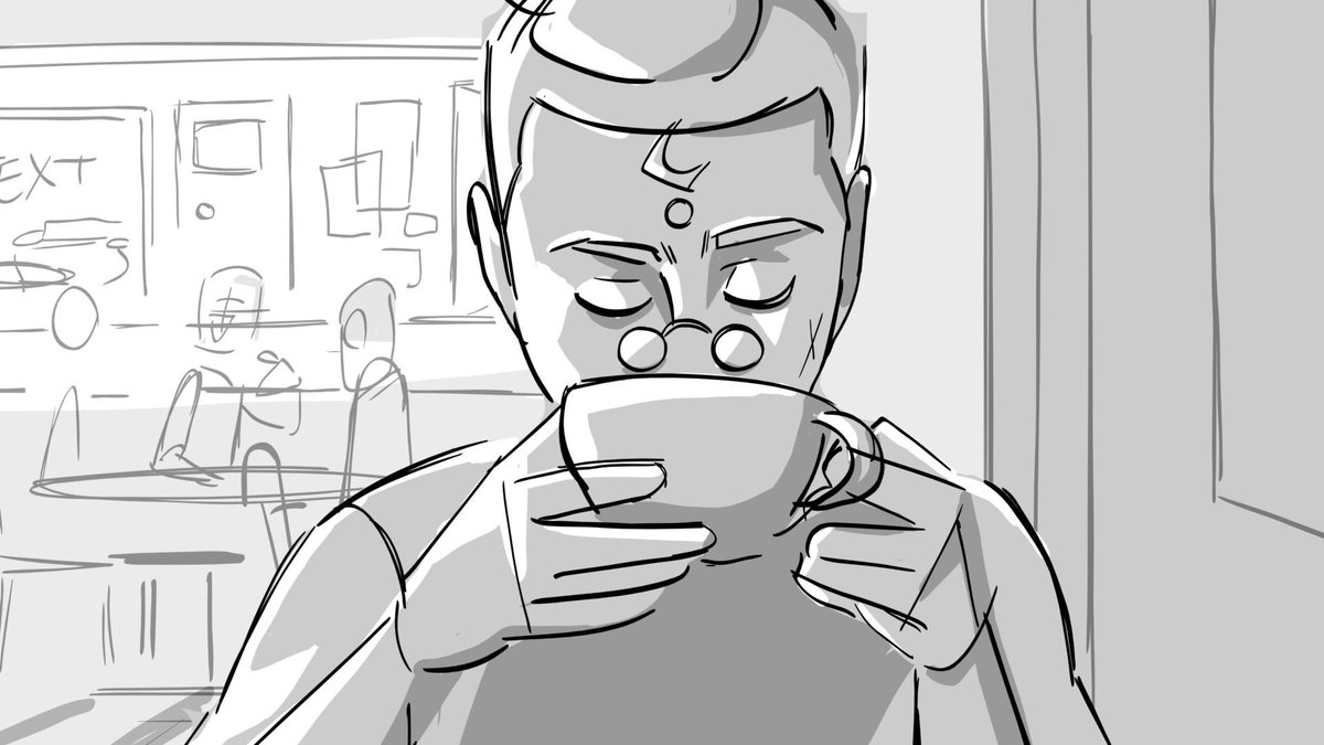 bloppart's tweet photo. Work in progress exercise I like enough to post as is ☕️ 

#date #legomonkeykid #storyboards #fanart https://t.co/UXAgZcANp1