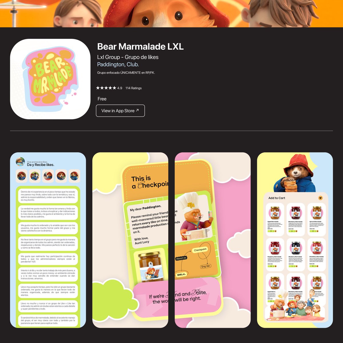 paddingtonlikes's tweet image. ⠀  ˙  ⠀ ⠀𓈒  ⠀⠀🧸 ⬭     𝙱̲𝚎̲𝚊̲𝚛̲    ꪑ𝘢𝘳𝘮𝘢𝘭𝘢𝘥𝘦 ⠀⠀ *⠀ 

Buscamos nuevos miembros para nuestro grupo lxl. 🫙

𖧧 Sigue nuestra cuenta (OBLIGATORIO).
𖧧 Dale like y comenta para ser agregado.
𖧧 4 post diarios.
𖧧 No +18.

🗒️  ̩̩͙ Solo para RP/fake.