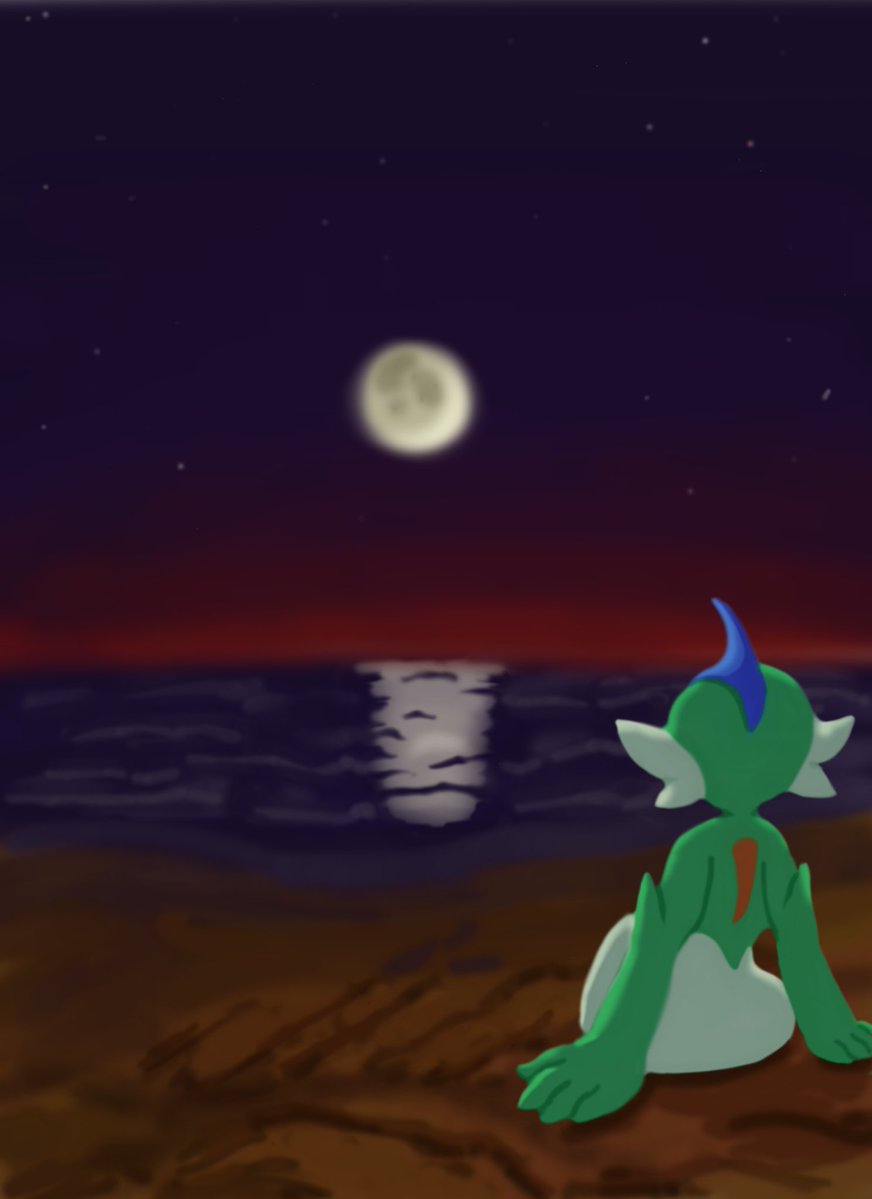 dustiebunnie12's tweet image. I’m an artist from Sinnoh and this is my art
Fun little night time beach side piece, sand was interesting to draw and I liked how the gallade turned out… been drawing a lottttta gallade but don’t worry, I have something fun planned for my next piece… 
#Pokemon