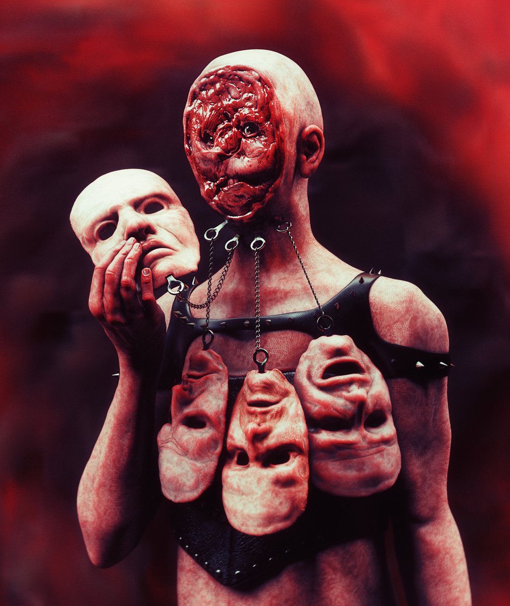 f_intothevoid's tweet image. Mask 
(Ecstasy &amp;amp; Agony #32/100)
