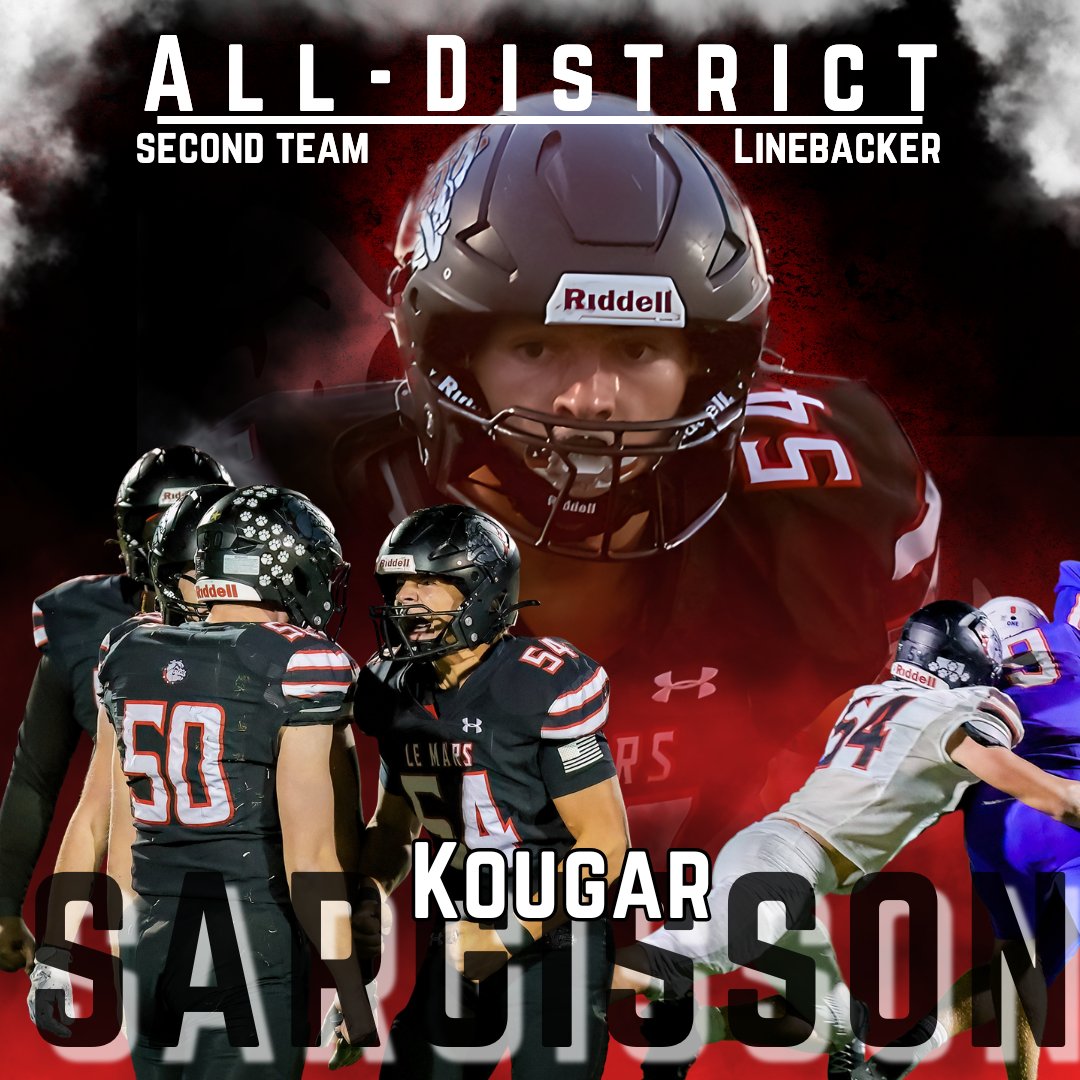 KeVigdal's tweet photo. Bulldogs  2nd  Team All District Honors! https://t.co/gMxLgF6D7n