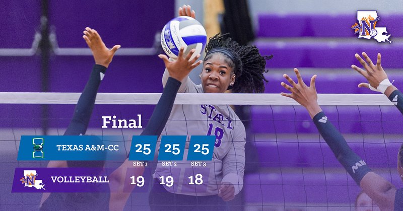 NSU Volleyball 🤘😈 tweet media