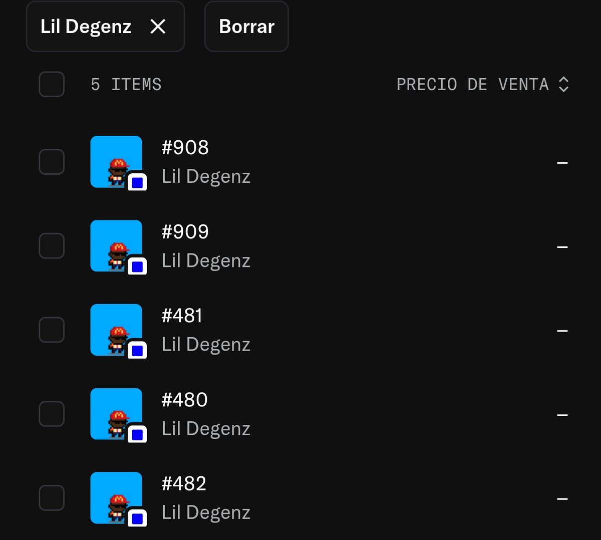 I was on the WL spot on this then I bought on the jeeters market so I got 2 then now I'm holding 5 <a href="/LilDegenzNFT/">Lil Degenz</a> ⚡