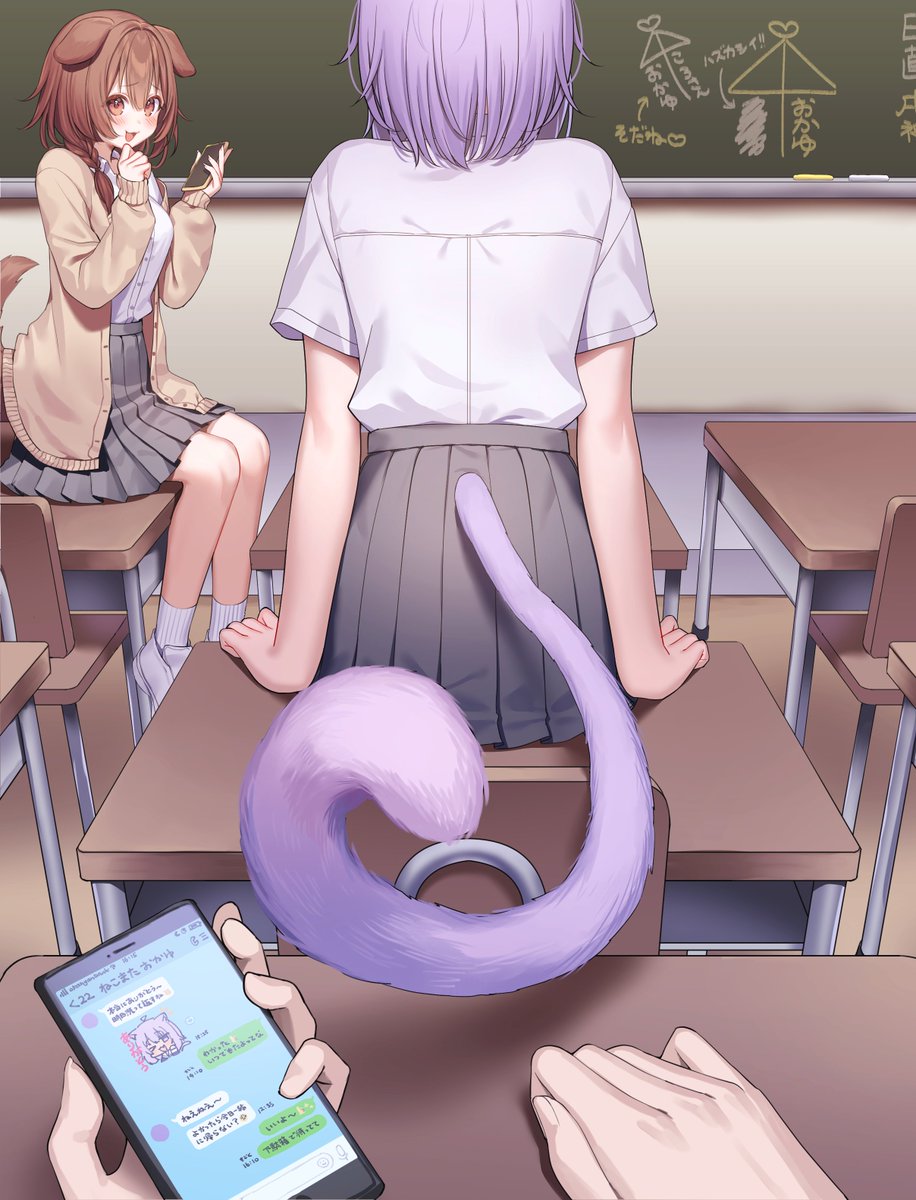 SugamoLain's tweet image. 「おがゆならぜったい上手くいくよ～！！♡」

#絵かゆ　#できたてころね