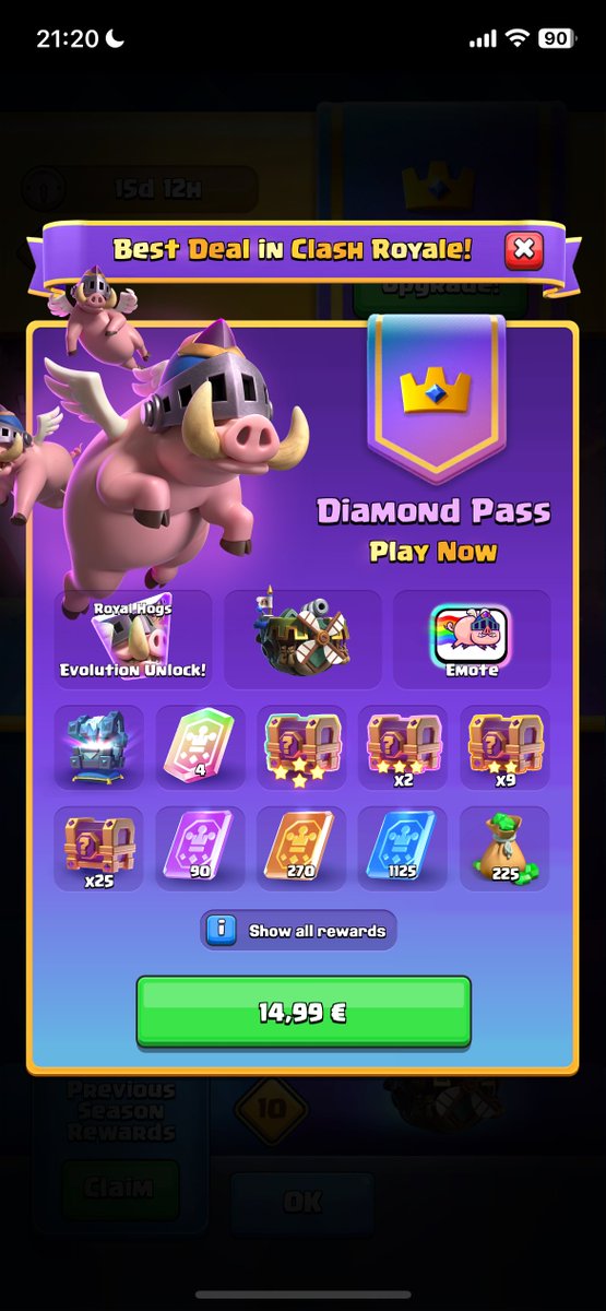 psycho_crl's tweet image. 2X Diamond Pass Giveaway 🎁

To enter:
- ♻️ Retweet this post
- Follow @matdob38
- Follow @psycho_crl
-Follow on tiktok tiktok.com/@matdob38?_r=1…
- 💬 Tag a friend in comments

Picking a winner in 7 days ⏰

#clashroyale