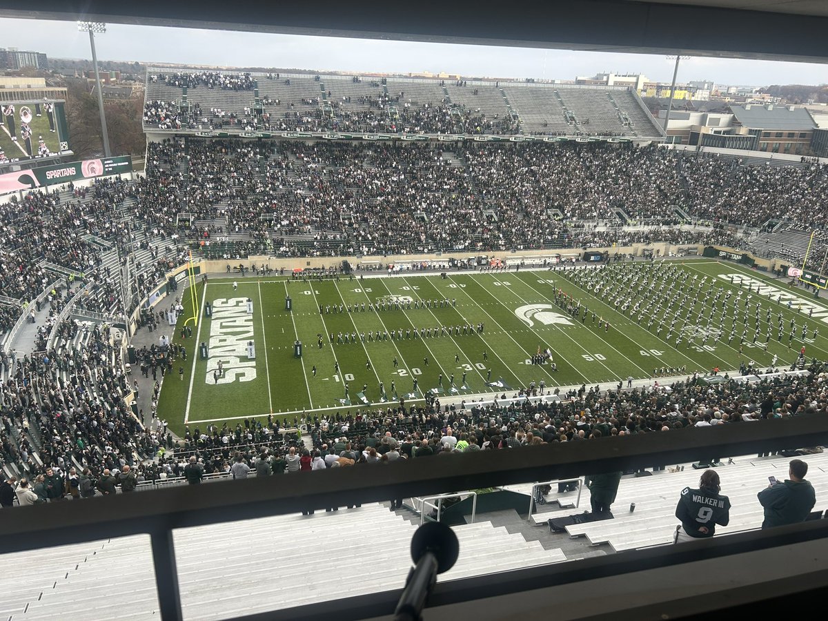 <a href="/MSU_Football/">Michigan State Football</a> takes on <a href="/PennStateFball/">Penn State Football</a> in the final game here at Spartan Stadium this season. 

Join myself and <a href="/JacobMaurer55/">Jacob Maurer</a> for all the action on <a href="/WDBM/">Impact 89FM | WDBM-FM</a> 

impact89fm.org/listen-live/
