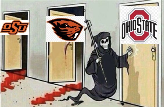 2 OSUs down 1 to go. We want <a href="/OhioStateFB/">Ohio State Football</a>