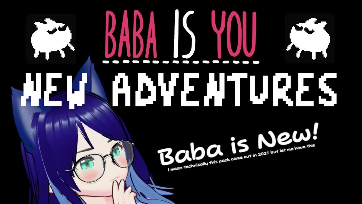 PrincessAquos's tweet image. I didn&apos;t think Baba could BE this nood!

Seriously Hempuli, give this rabbit some clothes.

Let&apos;s continue the New Adventures levelpack of Baba is You!
#VTuber #VTuberEN #IndieVTuber #Twitch #BabaIsYou

LINKS ARE IN THE REPLIES!