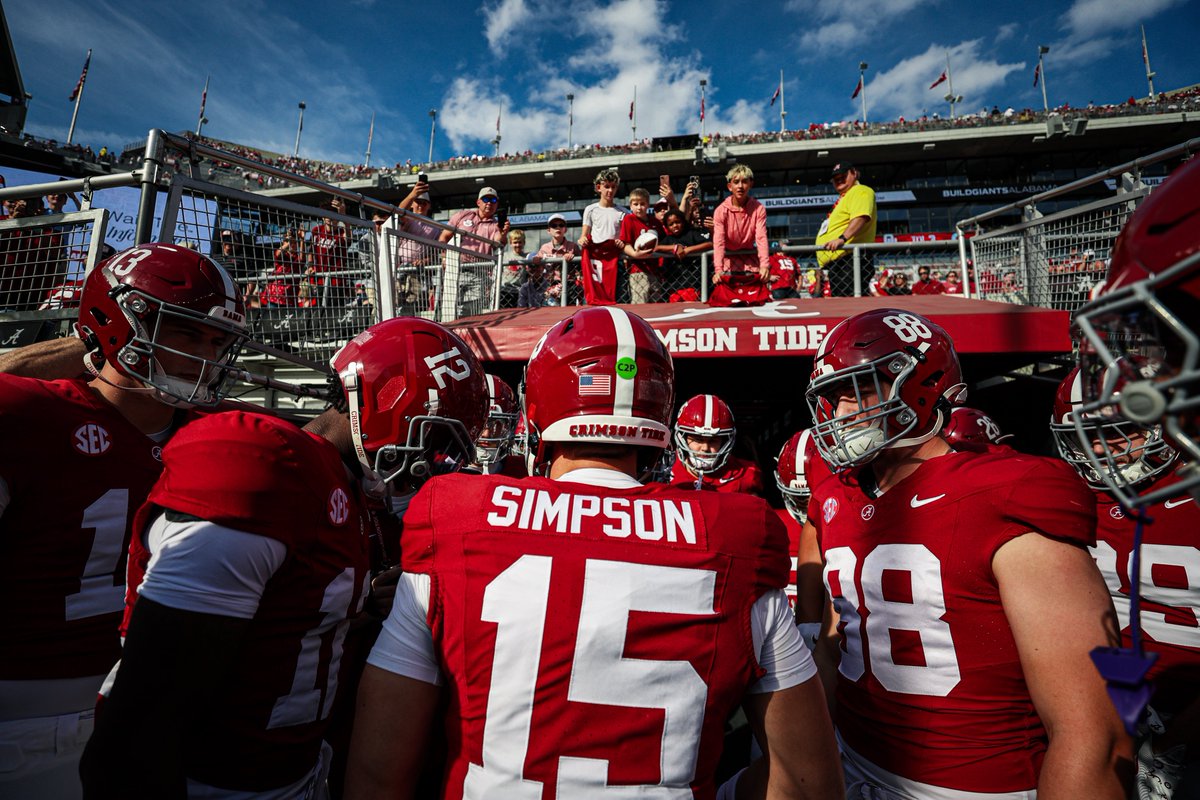 AlabamaFTBL's tweet image. Here. We. Go. 💪