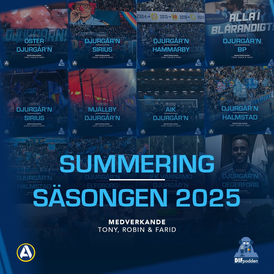 🎙️Säsongen är till ända och vi summerar allt som hänt – både på och utanför planen (kopplat till sporten). Vad tycker vi om Jani och CM? Vad får säsongen som helhetsbetyg?

Vi utser Årets match, Årets spelare &amp; Årets bortglömda. Som vanligt blir det en hel del mer.

🎧 Spotify