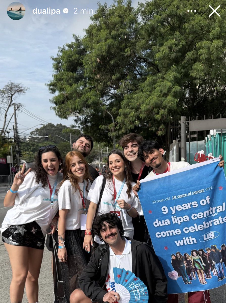 Central Dua Lipa Brasil tweet media