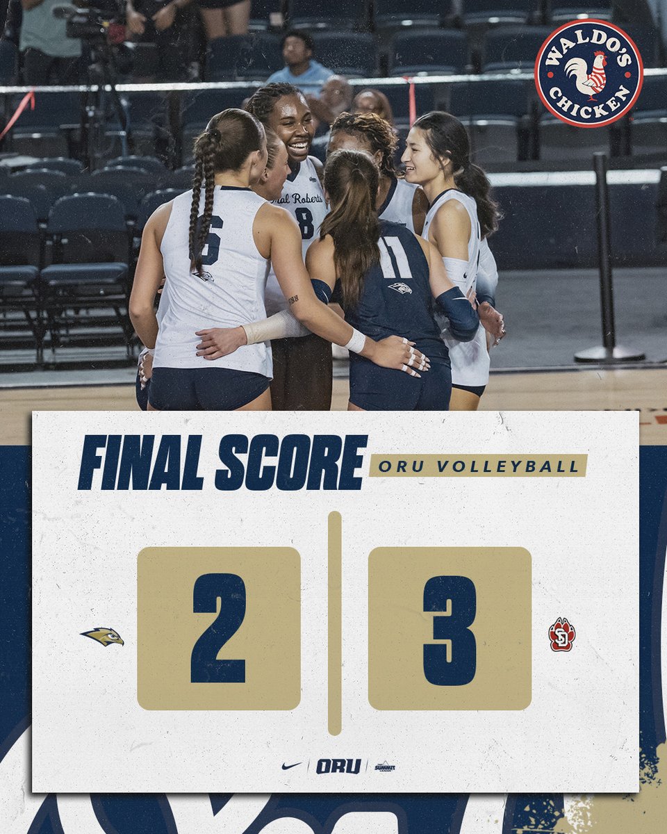 Final from the Mabee this season.

Regular Season Finale is Tuesday, 7 PM at St Thomas

#ORUVB | #GoldenStandard