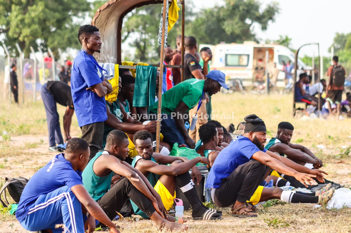 Our match ended a goalless draw at the new Gwollu park