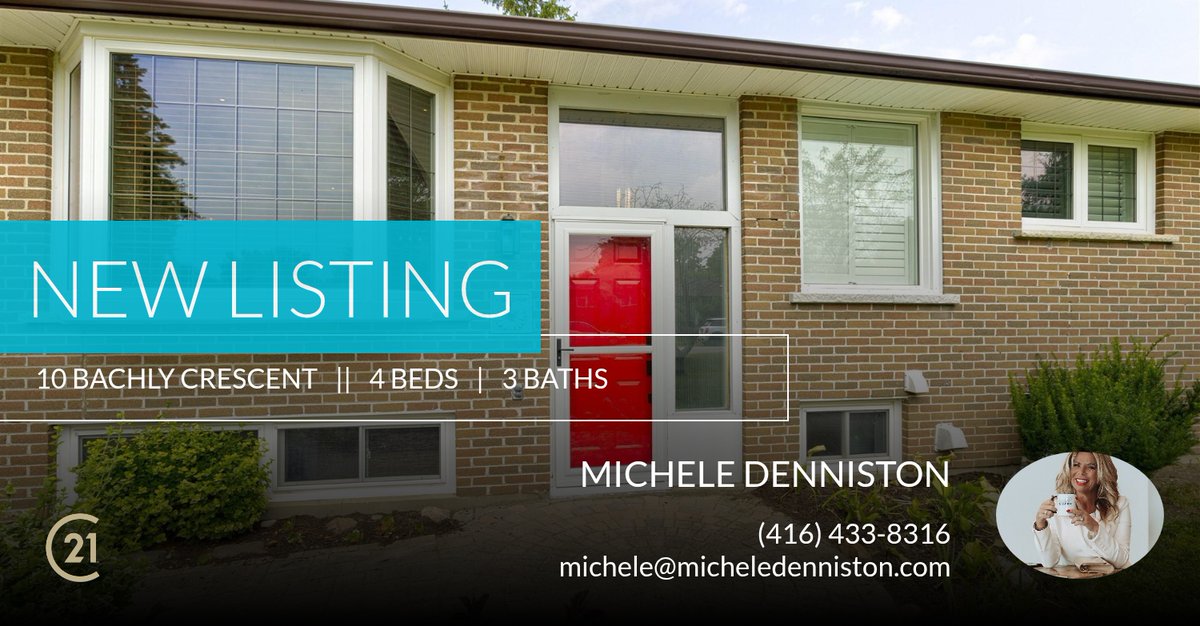 TeamDenniston's tweet photo. 📍 New Listing 📍 Take a look at this fantastic new property that just hit the market located at 10 Bachly Crescent in King. Reach out here or at (416) 433-8316 for more information

I look forward to hearing from you,
... https://t.co/mZiLmBJBA6 https://t.co/Yjrj8C5SyY