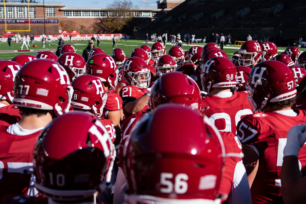 Harvard Football tweet media