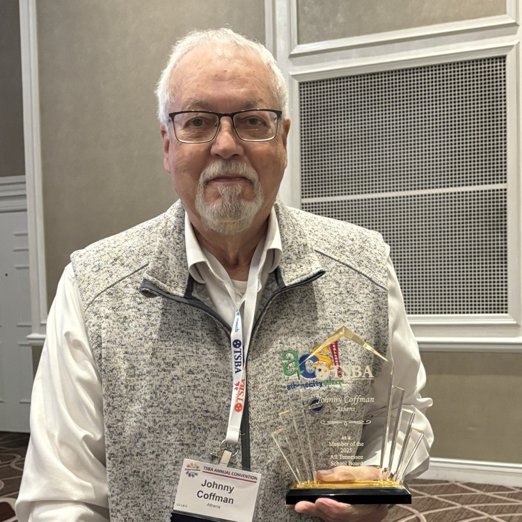 AthensCitySch's tweet photo. Congratulations to Mr. Johnny Coffman, Vice Chairman of ACS School Board, who was named as a member of the 2025 All Tennessee School Board.  #ExcellenceIsACS https://t.co/dlzVJbfkxr