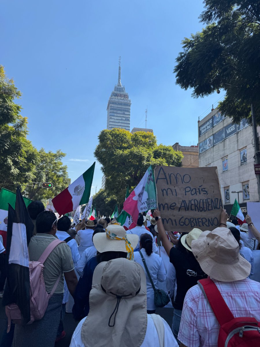 MonikaFran12's tweet photo. #MarchaNacional #ClaudiaSheinbaum nadie nos pagó, no somos bots. https://t.co/w7m7uJmDKm