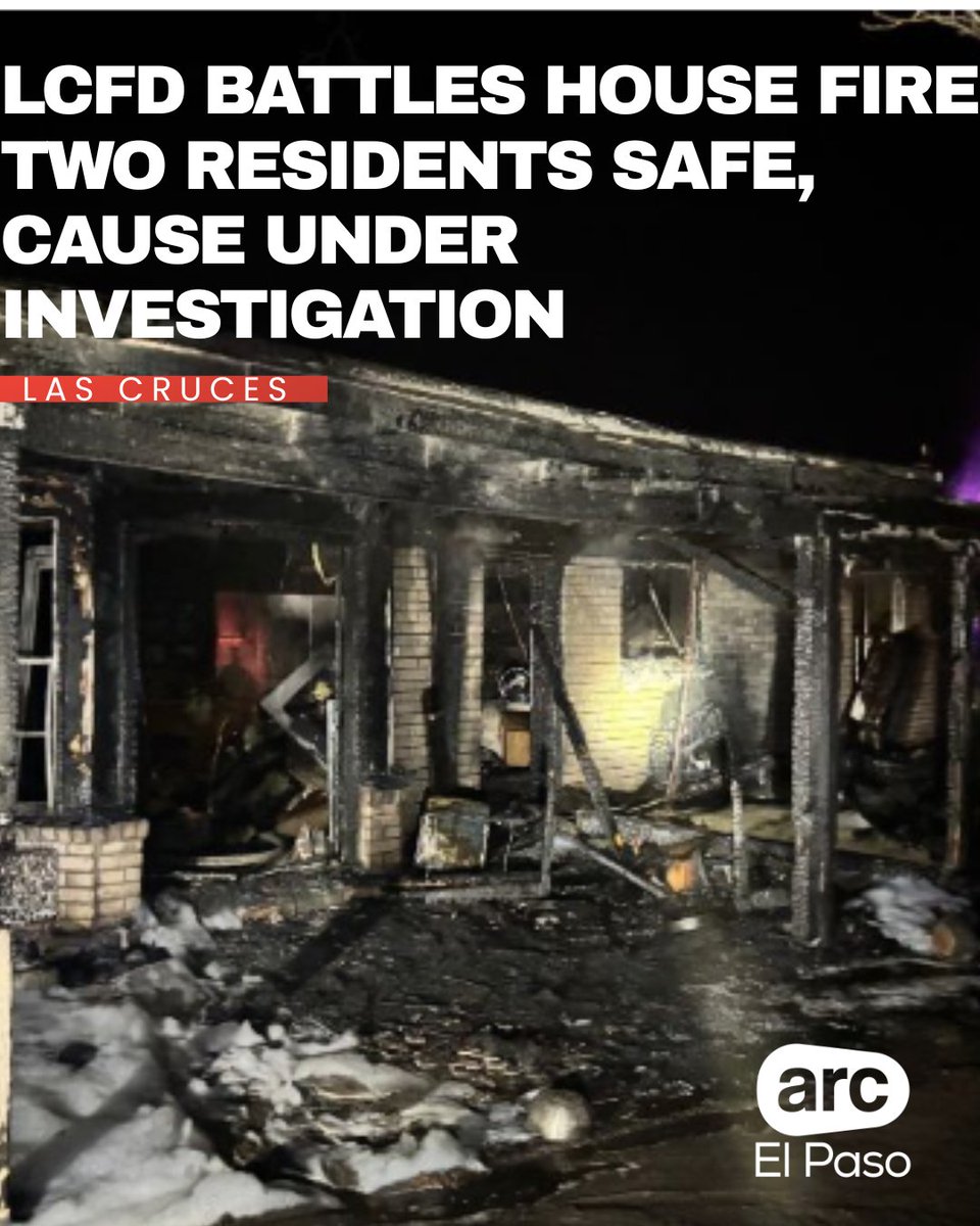 A late-night fire damaged a home on Enchanted Drive on Friday. Two residents were taken to a hospital with possible smoke inhalation. Cause under investigation.
bit.ly/4phQdoe