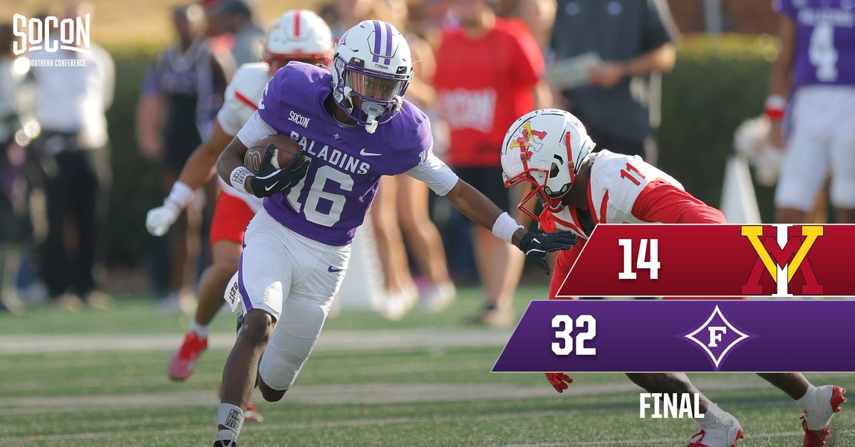 PaladinFootball's tweet image. Paladins Win!
