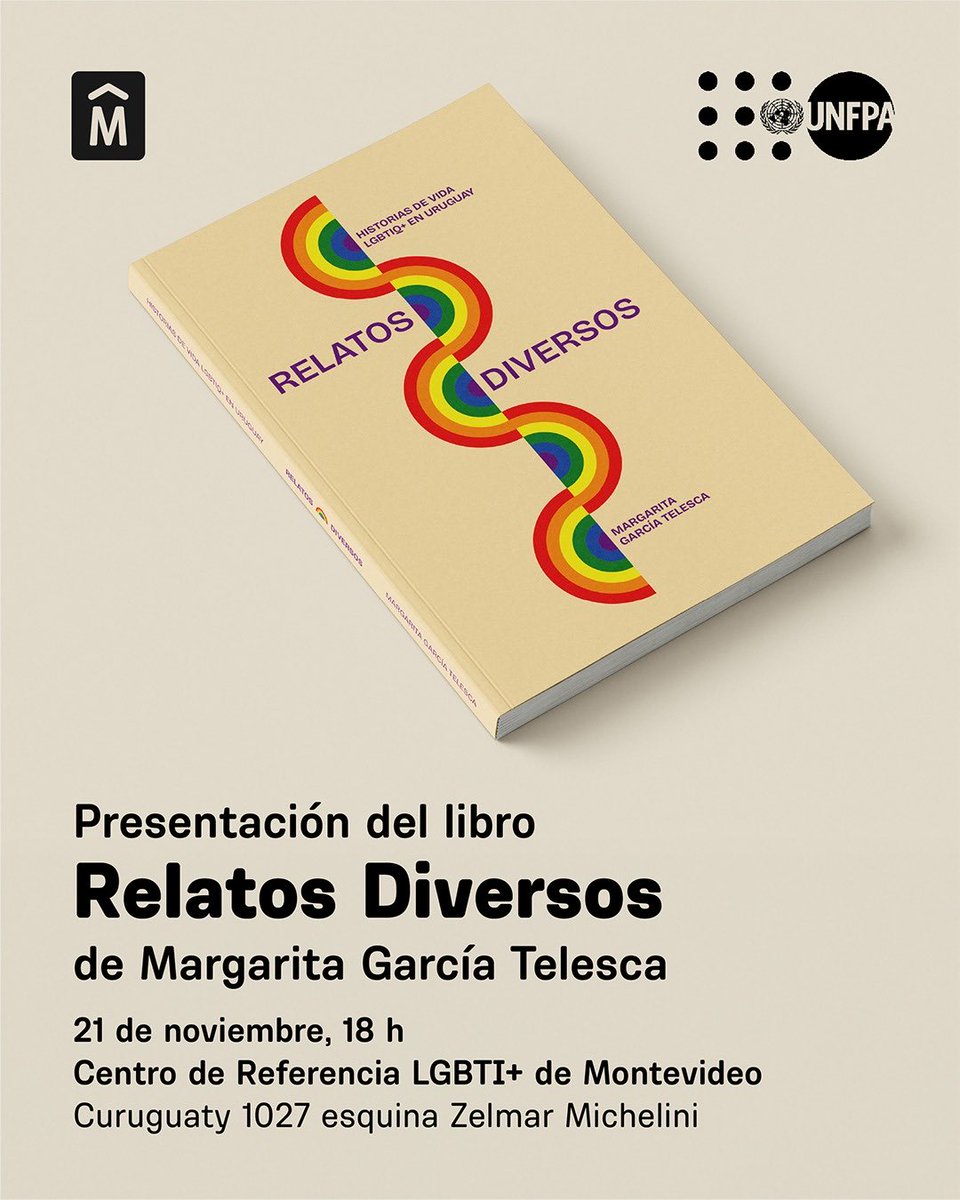 Muchas gracias <a href="/jaimeclara/">Jaime Clara</a> por la entrevista en Sábado Sarandí. Fue una hermosa charla sobre el libro RELATOS DIVERSOS.🌈