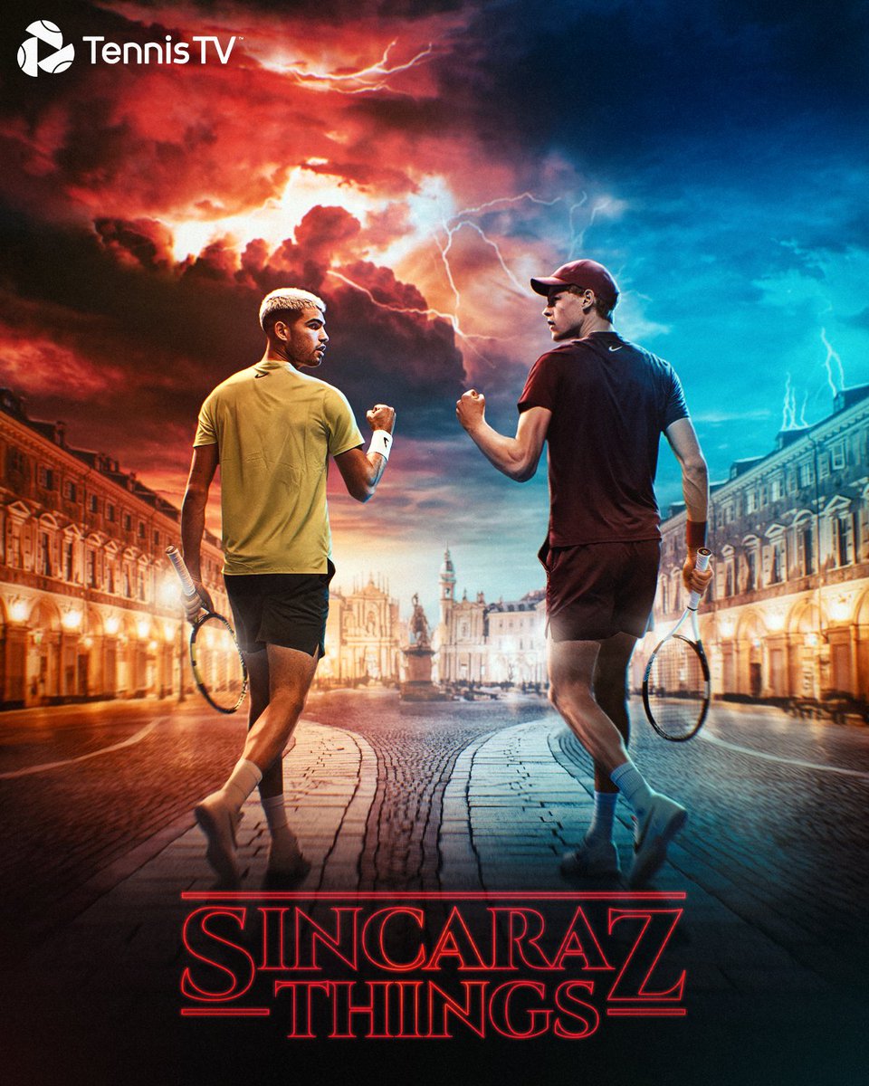 A rivalry from another DIMENSION 🪐

Who’s ready for the 2025 season finale?!

<a href="/carlosalcaraz/">Carlos Alcaraz</a> <a href="/janniksin/">Jannik Sinner</a> #NittoATPFinals
