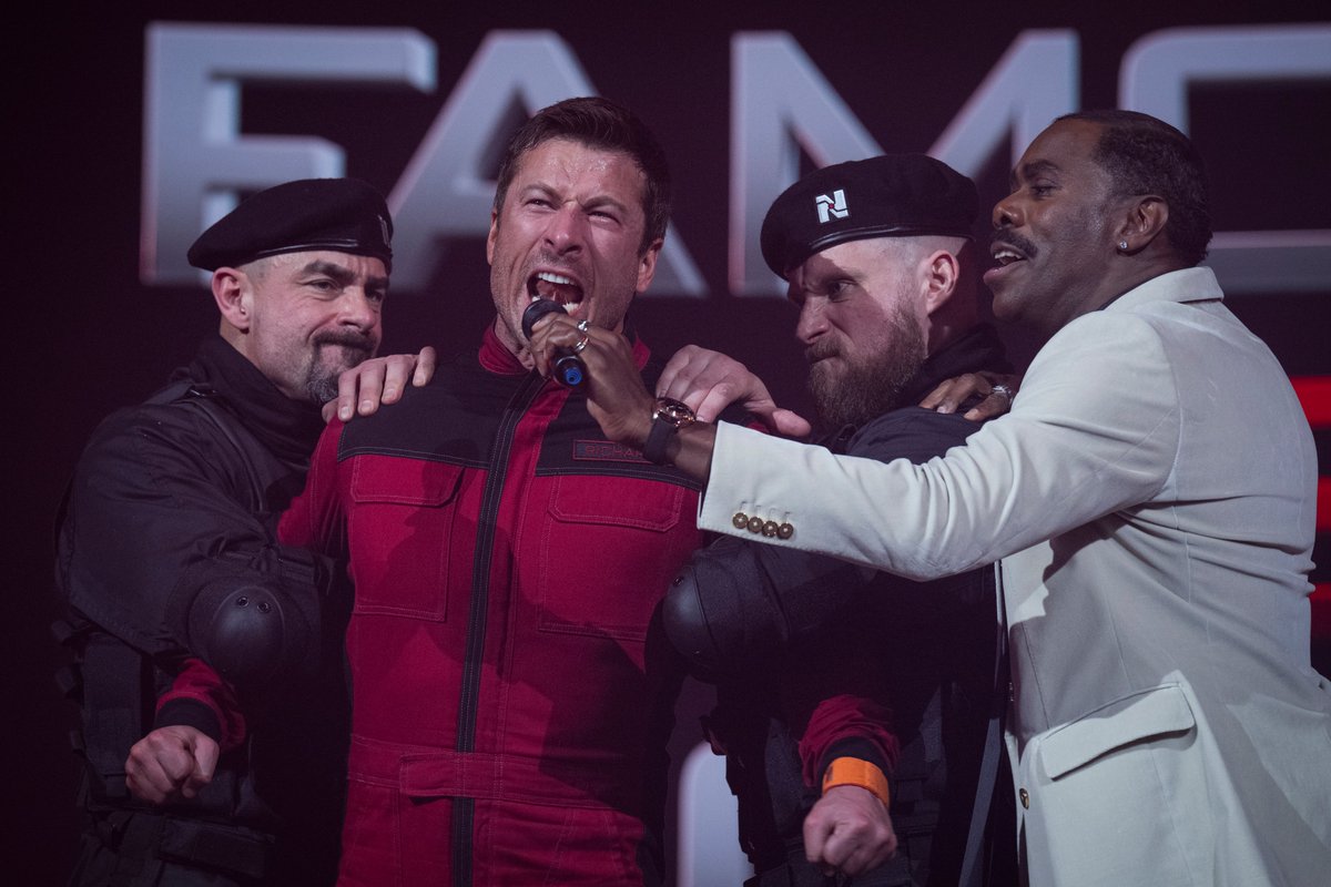 AFCC member Sammie Purcell reviews #TheRunningMan which she says is " a movie that’s a little too absurd for how seriously it takes itself." roughdraftatlanta.com/2025/11/14/the… #AFCC #MovieReview #ForTheLoveOfMovies