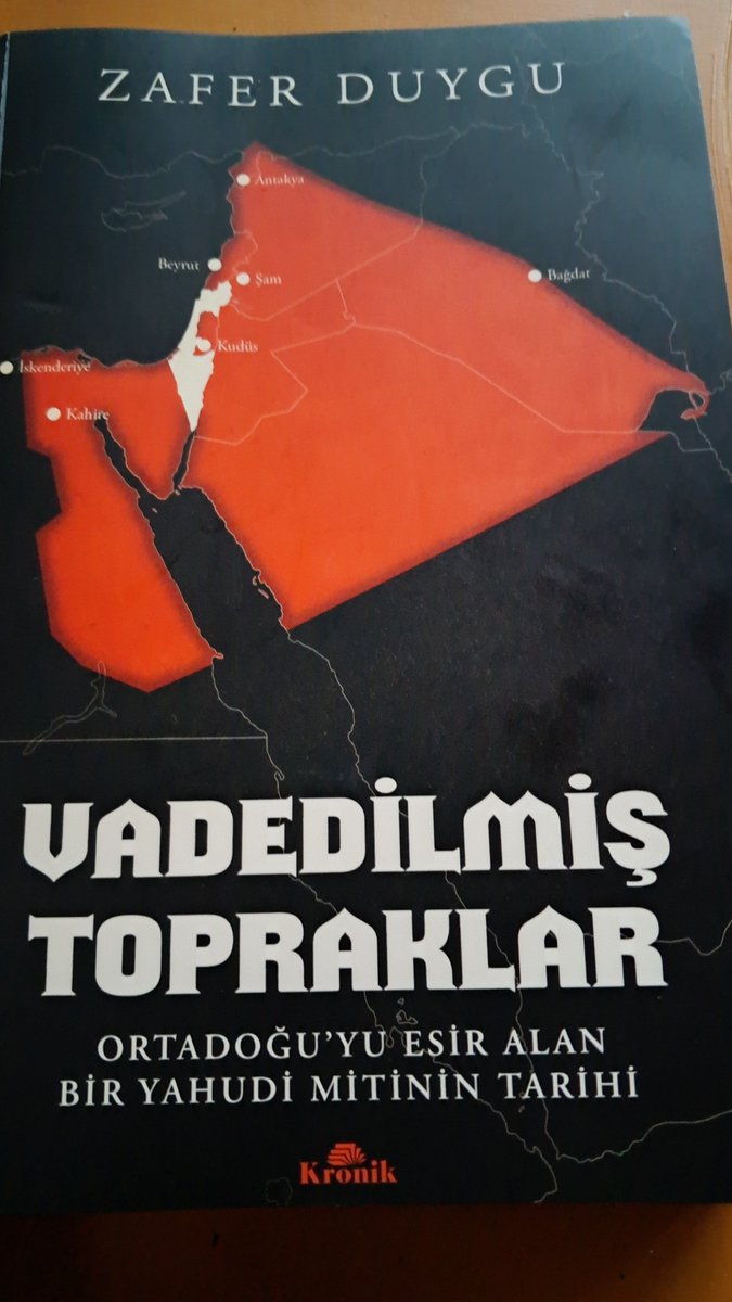 "İsa, Pavlus, İnciller" yazarı Prof. Dr. Zafer Duygu'nun son kitabı Vadedilmiş Topraklar'dan. 
3000 yıllık Yahudi kibirinin dünden bugüne yıkım hikayesi...