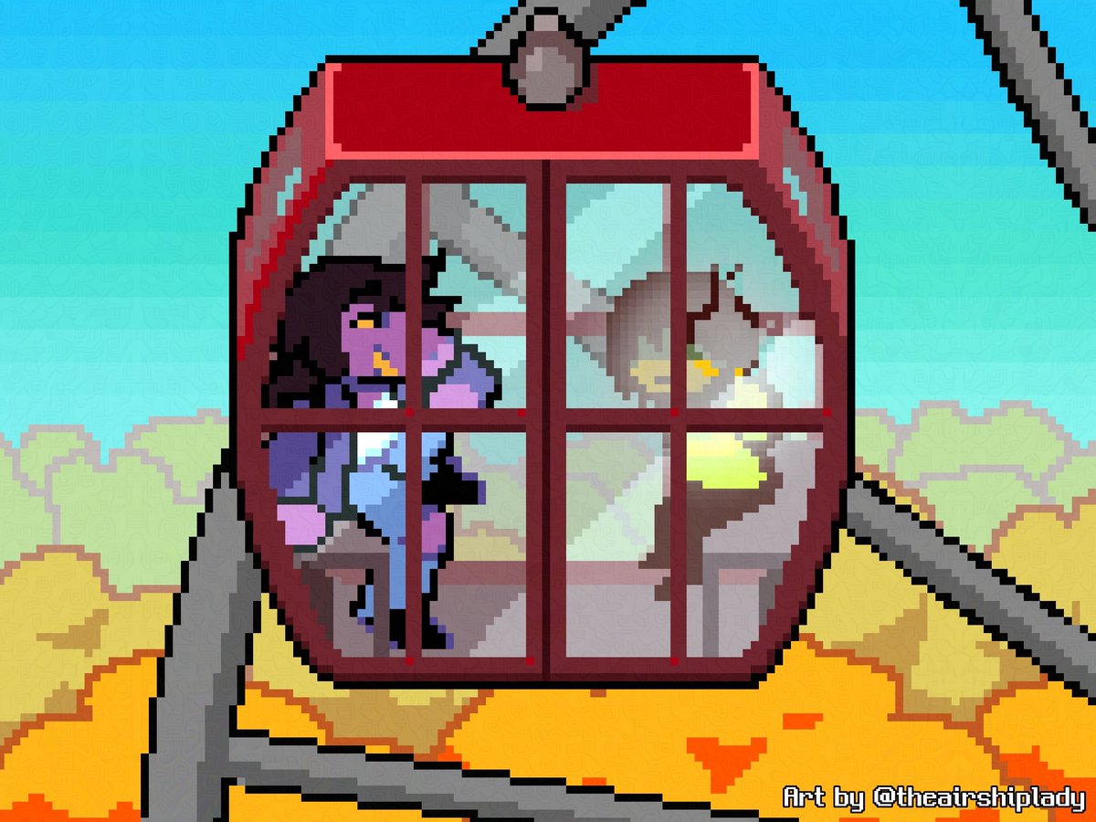 theairshiplady's tweet image. And last but not least: the &quot;not gonna happen in canon&quot; edition. But that&apos;s exactly why I drew it. Kris deserve to go to festival they actually want to take there. #deltarune #krusie