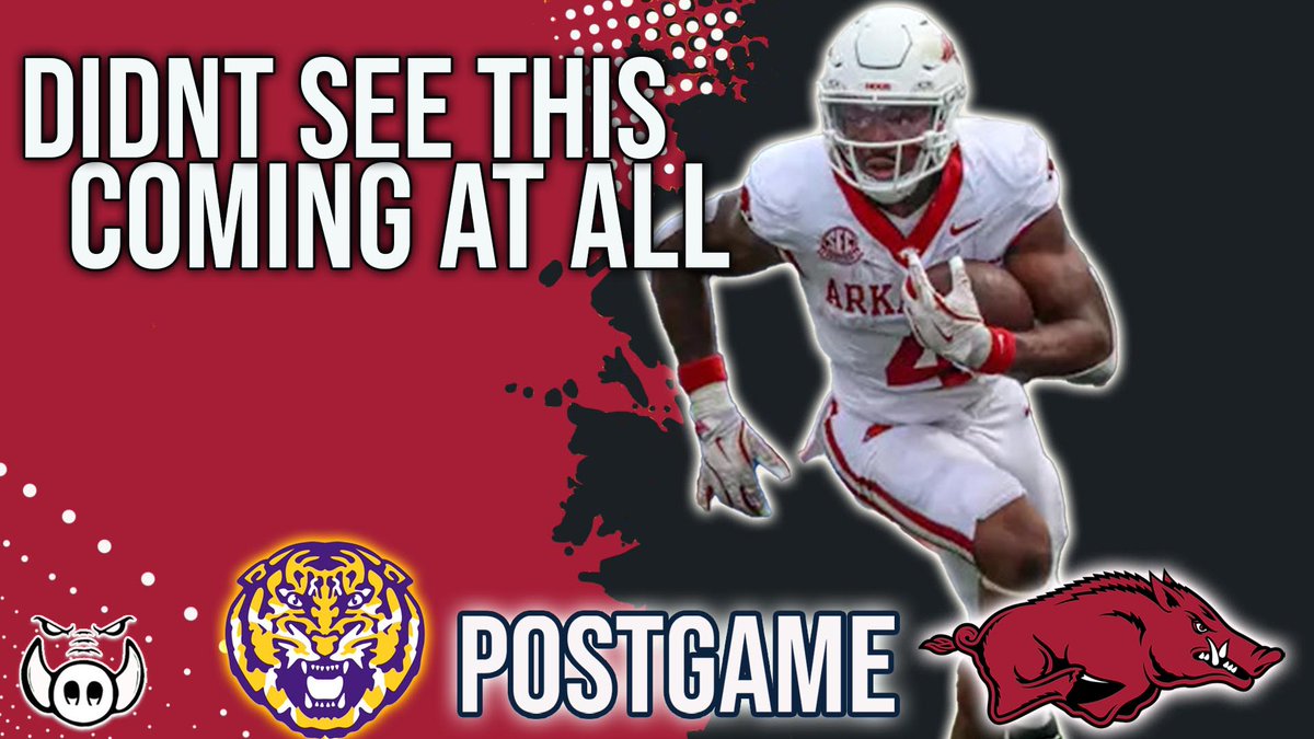 Hogs Blow Lead And Lose Again (Arkansas Vs LSU) youtube.com/live/Ob3rKQrQp…