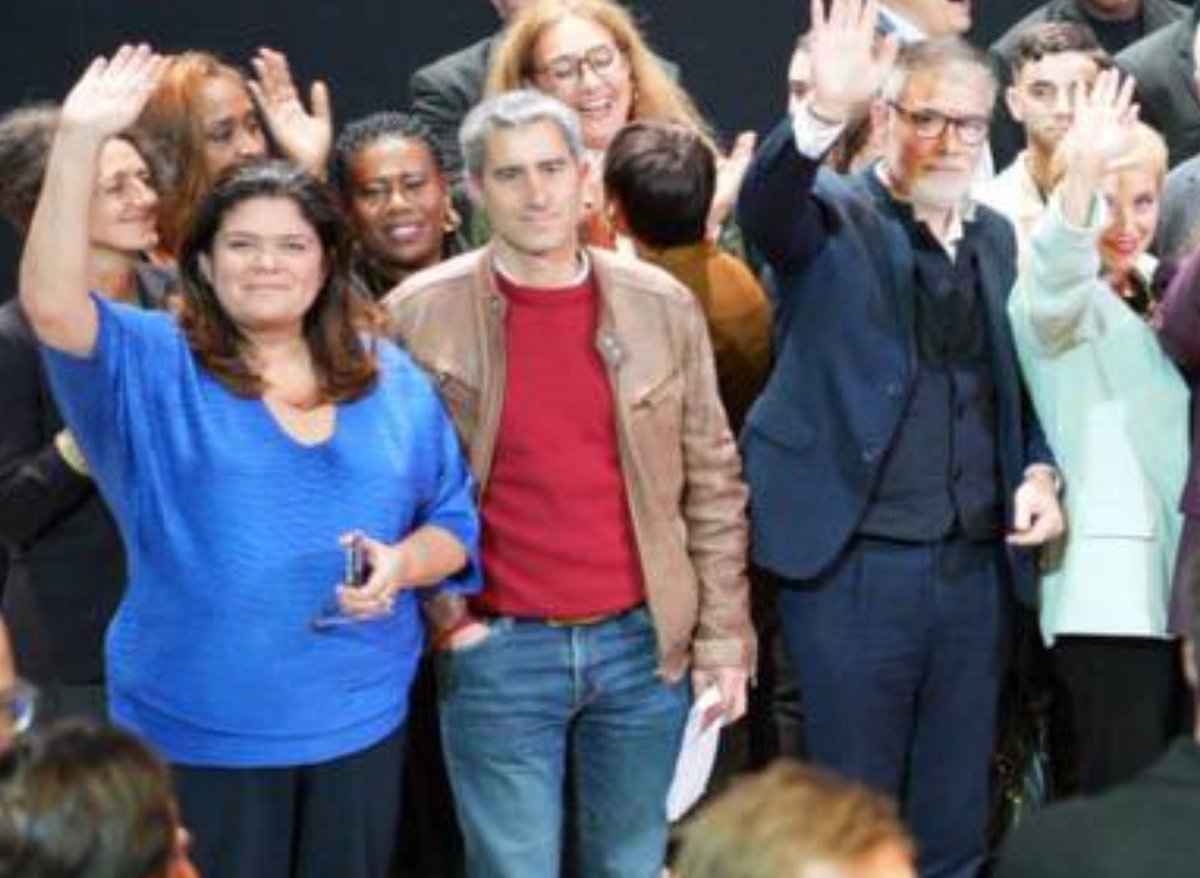 <a href="/Francois_Ruffin/">François Ruffin</a> <a href="/debout_fr/">Debout!</a> <a href="/JeanClaudeRaux/">Jean-Claude Raux</a> <a href="/CastetsLucie/">Lucie Castets</a> <a href="/marinetondelier/">Marine Tondelier</a> <a href="/faureolivier/">Olivier Faure</a> <a href="/Clem_Autain/">Clémentine Autain</a> <a href="/RaquelGarridoFr/">Raquel Garrido</a> <a href="/alexiscorbiere/">Alexis Corbière</a> <a href="/HellaKribi/">Hella Kribi-Romdhane</a> <a href="/Benjam1Lucas/">Benjamin LUCAS</a> Le comité d’accueil, quand tu débarques en enfer ! 🥳
👇🏼