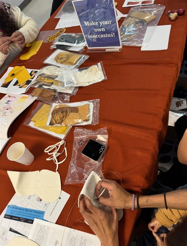 We found a way to rock our mocs despite the soggy weather... we made new moccasins! How are you celebrating Rock Your Mocs Day?