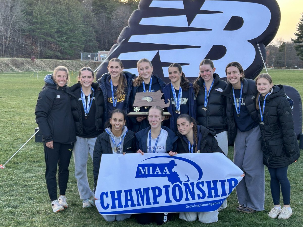 MinutemenXCTF's tweet image. Your 2025 @MIAA033 Division 1 Champions 🏆🥇👑 #LexGo #LexXC #WeRunThisTown #always41 #gritty 

@BostonHeraldHS @GlobeSchools @Matty_Wasserman @BayStateRun @ObserverLex