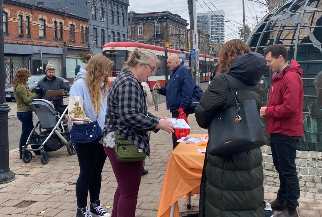 Parkdale—High Park NDP tweet media