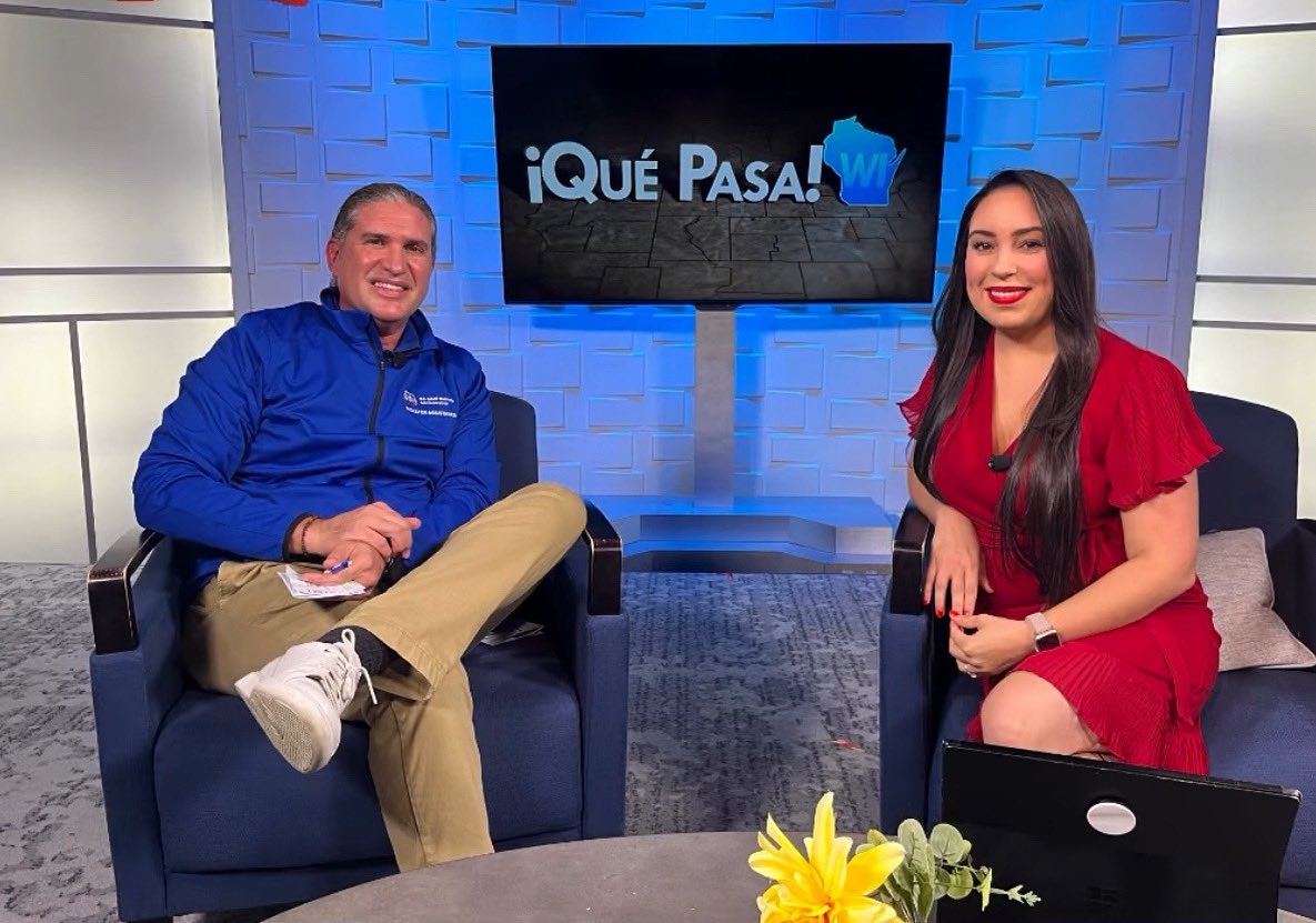 📺✨ Pendientes este fin de semana a Qué Pasa Wisconsin, donde estaremos compartiendo información clave sobre el programa federal SBA, dirigido a personas y comerciantes afectados por las inundaciones históricas del pasado mes de agosto. ¡No se lo pierdan! 💧🏘️📢