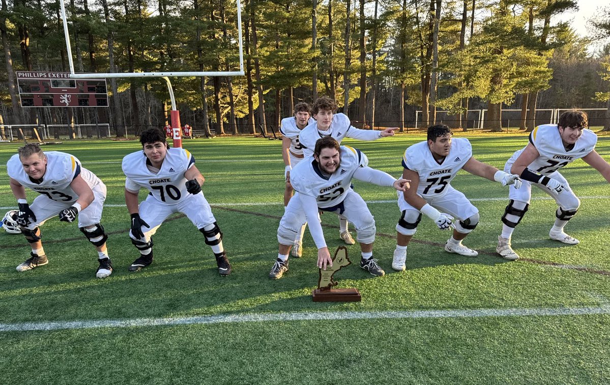 NEPSAC Bowl Champs! Team 126. Loved playing with this team all season. <a href="/CRHFootball/">Choate Rosemary Hall Football 🐗</a> <a href="/coach_spinnato/">Coach Spinnato</a> <a href="/brendancahill_/">Brendan Cahill</a> <a href="/Coach_JMcCarthy/">James McCarthy</a> <a href="/ScoutingNE/">Coach Silva</a> <a href="/Coach_Poppe/">Jonathan Poppe</a>