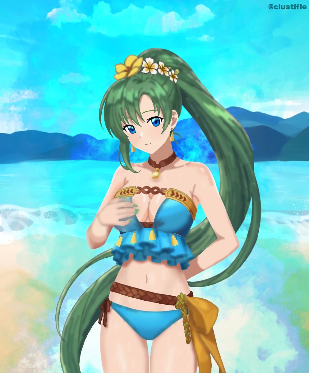 Summer Lyn

Also included with Emblem Lyn variant.

#FireEmblemHeroes #FEHeroes #FEH