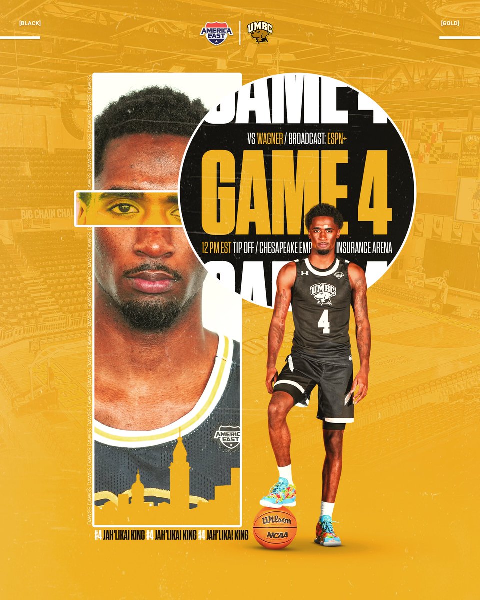 TOMORROW AFTERNOON👀‼️

We need The PEAKE to be jumping!!!

🆚: Wagner 
⌚️: 12:00PM ET
📍: The Peake
📺: ESPN+

#RetrieverNation