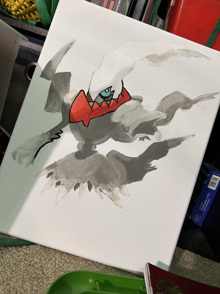 I know nothing about Pokémon. However I’m painting my adult nephew this for Christmas. 

I’m the aunt with handmade gifts, and now over thinking this. 

Happy Saturday