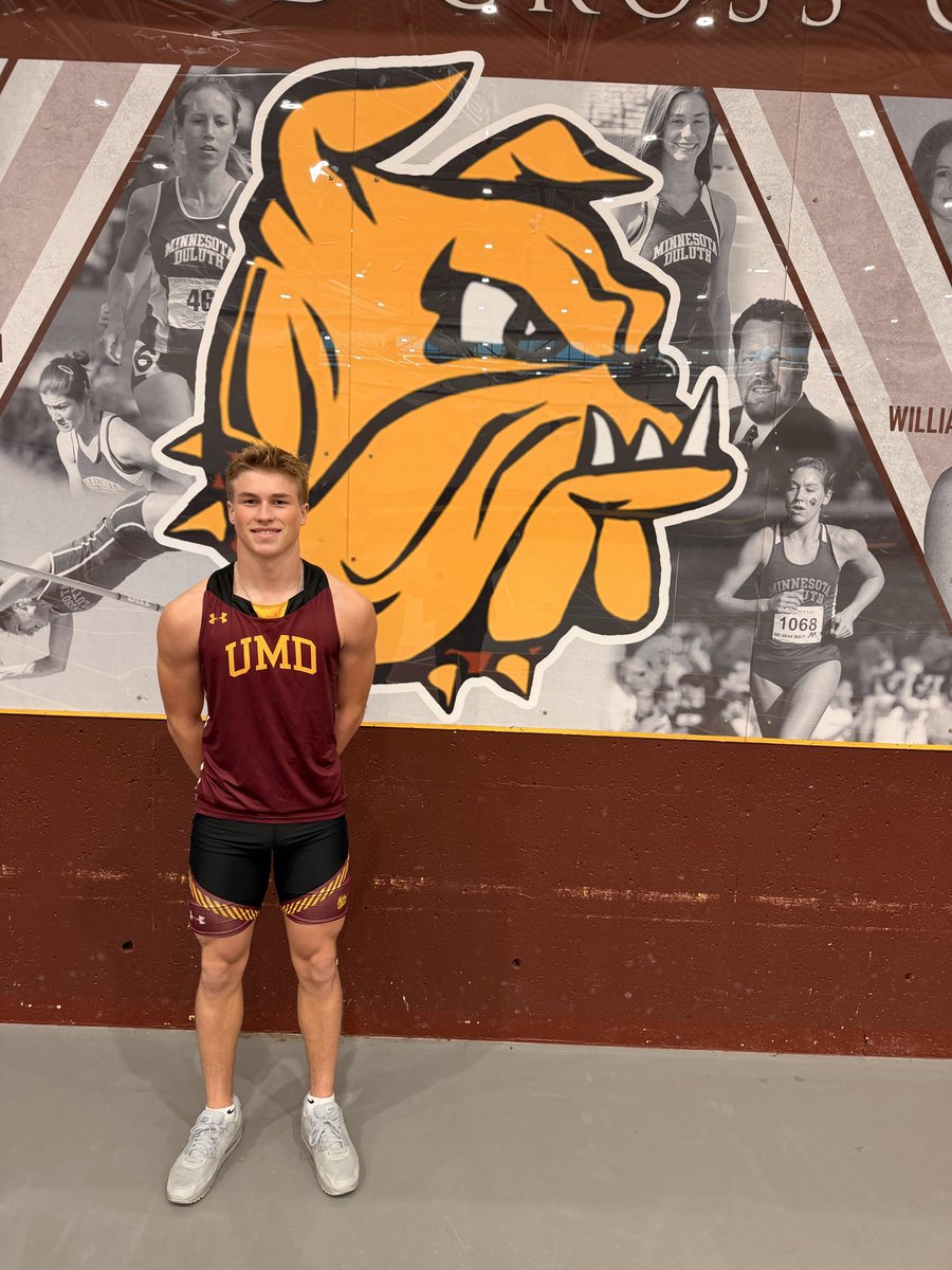 Thank you <a href="/KarlyCochrane/">Coach Karly Brautigam</a> for having me up for an official visit! I had a great time! <a href="/UMDTFCC/">UMD T&F/CC</a> <a href="/HFTrackField/">HF Track & Field</a>