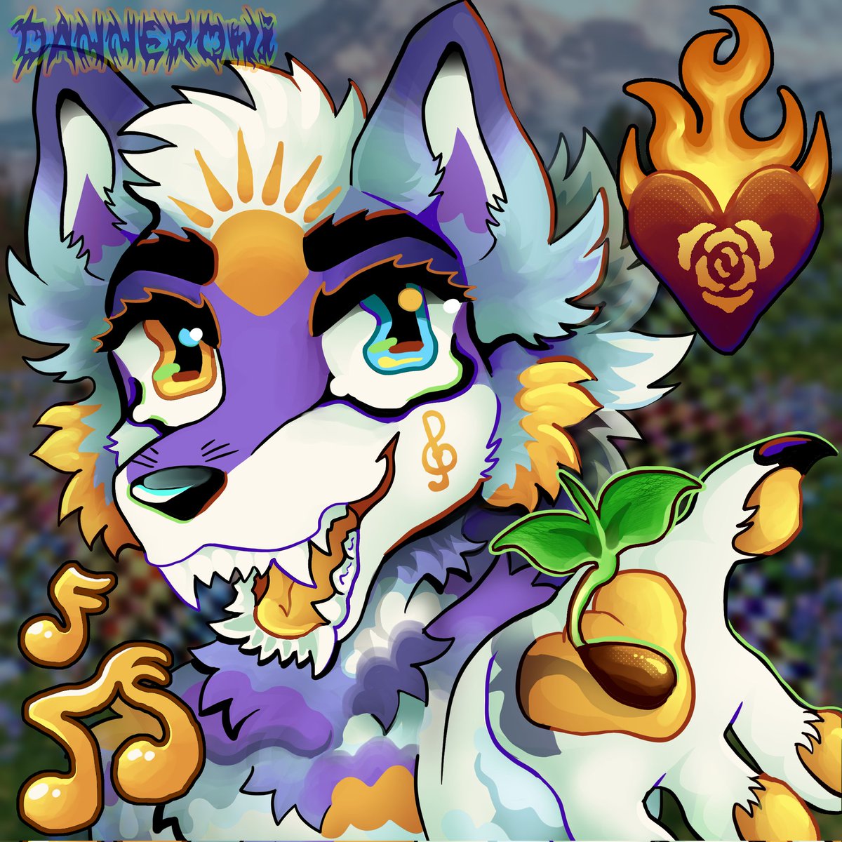 Smothered 🌱🎶
Headshot comm for <a href="/StudioScheppen/">✨Scheppen!</a>