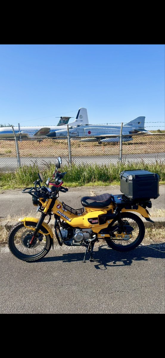 mw5ewSu4lDWKUt4's tweet image. ❇️朝イチ戦闘機とハンターカブ☀️

#ハンターカブ 
#カブ主
#ツーリング
#戦闘機