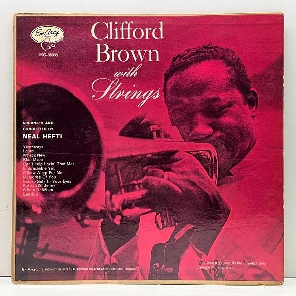 USオリジナル [YMG/銀リング/Bigドラマー/青バック] CLIFFORD BROWN