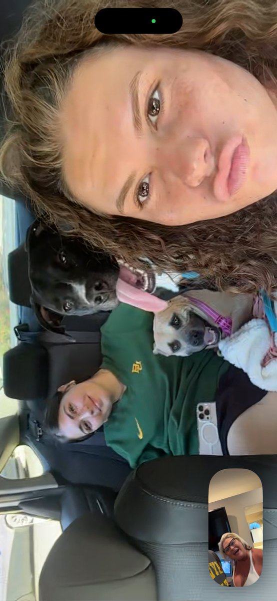 GiannaGusman's tweet photo. Spent the day with @charleigh2025 volunteering at @PetCircleWaco and got to hang out with these 2 cuties all day!! 
#SicEm https://t.co/3R9jmmXNNx