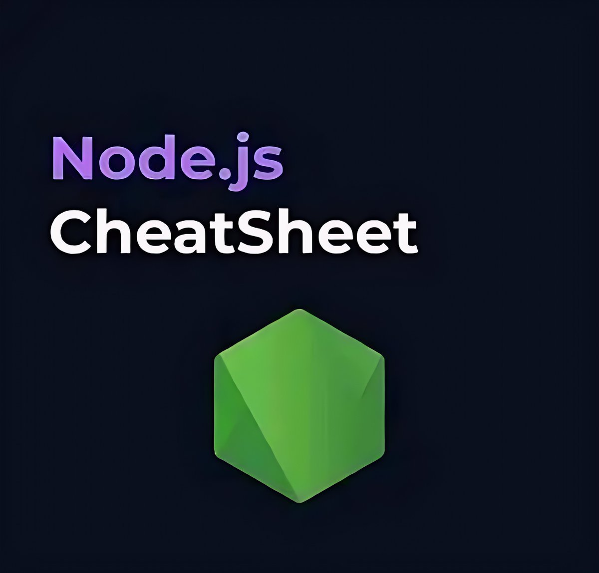 11xcoder's tweet image. Node.js Essentials: Back-End Power in a Flash! ⚡️
Get all the vital commands, core module syntax, and best practices for Node.js development, including http and fs modules. Perfect for quick lookups and building faster servers.

#nodejs #javascript #backenddeveloper #fullstack
