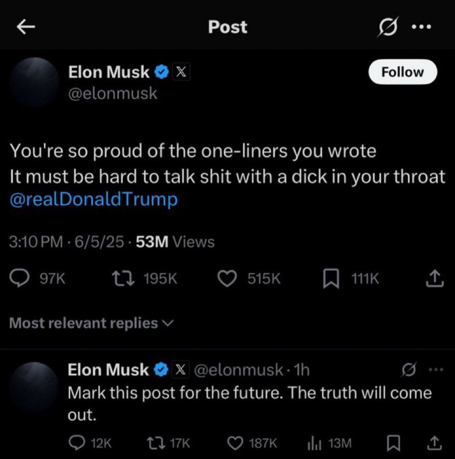 princess_kim_k's tweet image. This sure aged well before he deleted it- on 6/5

Now we know Elon saw the Epstein files and knows who Bubba  is