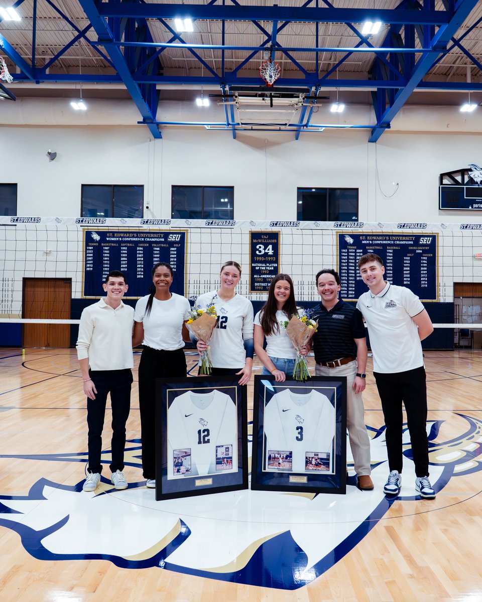 SEUVball's tweet image. for everything they’ve put into this program, today we celebrate Jordan and Addy