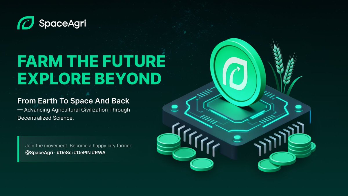 Noir_13x's tweet photo. Airdrop from @space_agri is a must-grab! 🚀 A unique DePIN project, combining AI &amp; Agriculture. Points can be earned from simple social tasks.

Join now and start farming! 👇

#AstroSeedFarming https://t.co/m6dGp10Rpz https://t.co/t0f490eLNU
