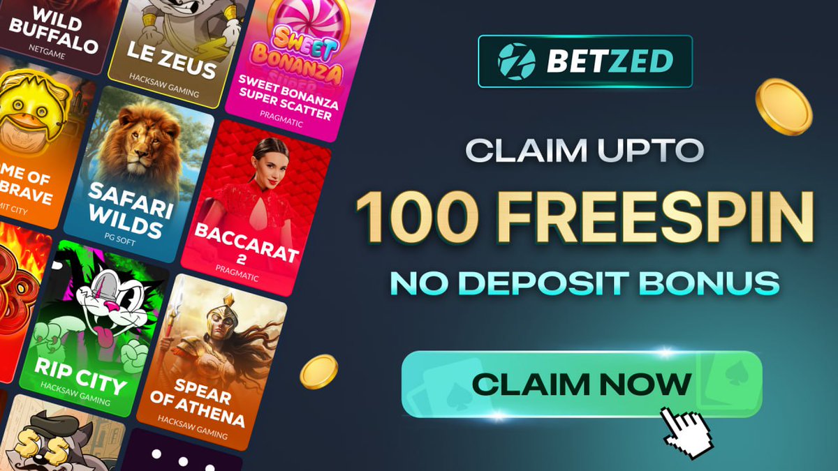 💸 100 FREESPINS GIVEAWAY! 💸
💎 No Deposit Needed — claim up to 100 Freespins instantly! ⚡

❤️ Like + 🔁 RT + 🗨️ Comment your BetZed UID to claim 🎁
⏰ New users only — limited-time offer, don’t miss out!

👉 <a href="/BetzedCom/">BetZed.Com</a>
#Giveaway #FreeSpins #Slot #CasinoBonus #BetZed